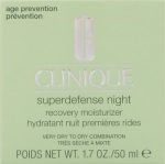 Clinique Age Prevention Superdefense Night Recovery Moisturizer Creme DrogeZeer Droge Huid 50ml - Image 10