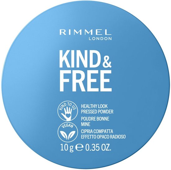 550x546-39 Rimmel London KIND & FREE Vegan Pressed Powder Gezichtspoeder 040 Tan - Image 1