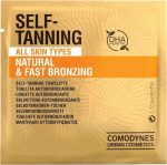 Zelfbronsende doekjes Natural & Fast Bronzing Comodynes (8 uds) (8 uds) - Image 3