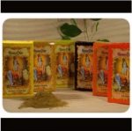 Semi-permanente kleurstof Henna Radhe Shyam Shyam Henna Mahonie (100 g) - Image 3