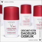 Clinical Control Deperspirant Anti-odor 96h - Antiperspirant Against Excessive Sweating 50ml By Vichy 50 Ml - Image 3
