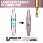Maybelline Lash Sensational Mascara Waterproof Waterproof Mascara 9,4 Ml Black - Image 3