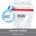 NUK Moedermelkbewaarzakjes zakjes | 180 ml | 25 stuks 180 ml - Image 3