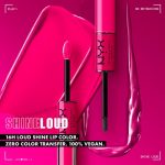 Nyx Professional Makeup Shine Loud High Shine Lip Color - Cash Flow - Glanzende Vloeibare Lippenstift - Roos - Image 5