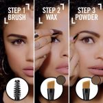 Rimmel London Brow this way Eyebrow kit - 002 Brown - Wenkbrauwpoeder - Image 3
