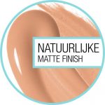 Maybelline New York - Fit Me Matte + Poreless Foundation - 334 Warm Tan - Medium Dekkende Foundation met Matte Finish voor de Normale tot Vette Huid - 30 ml - Image 3