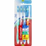 Colgate Tandenborstel Triple Action Medium 4 stuks - Image 3