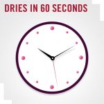 Rimmel London Nail Polish 60 Seconds Black Cherries Dark Red - Image 4