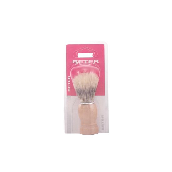 550x550-4674 Shaving Brush with Wooden Handle Beter - Image 1