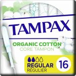 Tampax Tampons Organic Cotton Regular 16 stuks