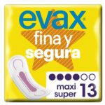 Maxi Maandverband zonder vleugels FINA & SEGURA Evax (13 uds) - Image 2