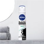 Black & White Invisible Fresh Deodorant By Nivea 200 Ml - Image 3