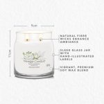 Yankee Candle - White Gardenia Signature Medium Jar - Image 2