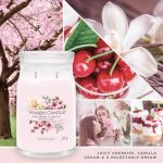 Yankee Candle - Pink Cherry & Vanilla Signature Large Jar - Image 4