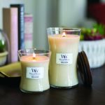 WoodWick Hourglass Medium Geurkaars - Vanilla Bean - Image 2