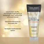 John Frieda - (Highlight Activating Moisturising Shampoo) 250 ml - 250ml - Image 3