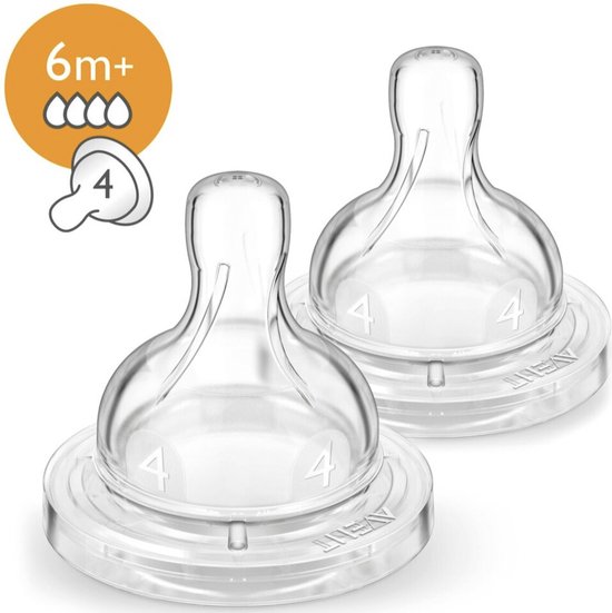 550x551-282 Philips AVENT - 2 spenen - 6+ maanden - Image 1