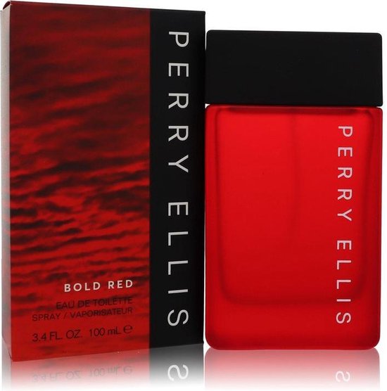550x556-100 Perry Ellis Bold Red by Perry Ellis 100 ml - Eau De Toilette Spray - Image 1