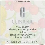 Clinique Stay Matte Sheer Pressed Powder Gezichtspoeder - 02 Stay Neutral - Image 11