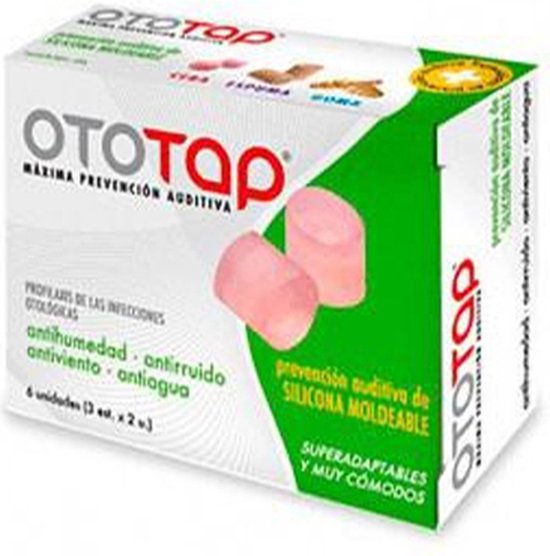 Ico Ototap Silicone Ear Plugs 6u