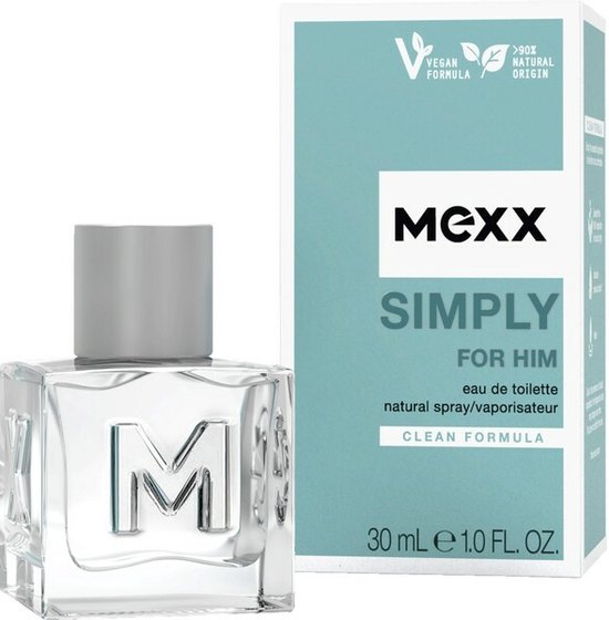 550x560-25 Mexx Simply for Him Eau de Toilette 30ml - Image 1