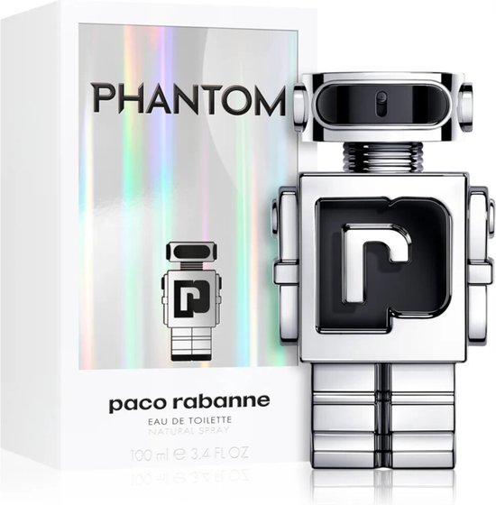 550x560-56 Paco Rabanne Phantom 100 ml Eau de Toilette - Herenparfum - Image 1