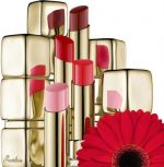 Guerlain Kisskiss Shine Bloom Lipstick #709-petal Red - Image 4
