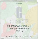 CLINIQUE Almost Powder Makeup SPF15 podk ad w pudrze z ochron  przeciws oneczn  01 Fair 10g - Image 4
