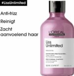 L'Oréal Professionnel Serie Expert Liss Unlimited Shampoo 300 ml - Normale shampoo vrouwen - Voor Alle haartypes - Image 4