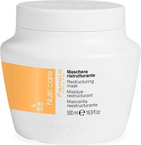 550x566-40 Fanola Nutri Care Nourishing Masker - 500 ml - Image 1