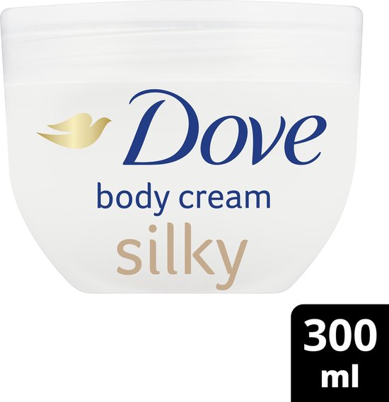 550x569-12 Dove Silk Body Cream - 1 x 300ml - Image 1