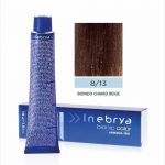 Permanent Dye Inebrya Bionic Color Nº 8/13 Light Blonde Beige 100 ml