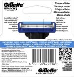 Lames De Rasoir Pour Homme Mach3 Turbo X4 GILLETTE - Image 4