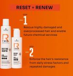 Schwarzkopf R-TWO Resetting Shampoo 250ml - Normale shampoo vrouwen - Voor Alle haartypes - Image 4