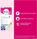 Body Hair Removal Strips Veet Sensitive skin 20 Units - Image 2
