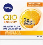 Nivea Q10 Plus Anti Wrinkle Energy Day Cream 50ml - Image 2