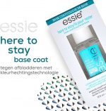 essie - nagelverzorging - here to stay base coat - basecoat tegen afbladderen met kleurhechtingstechnologie - 13,5 ml - Image 3