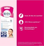 Facial Hair Removal Strips Veet Sensitive skin 20 Units - Image 2