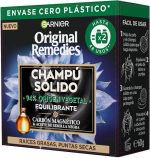 Garnier Original Remedies Champú Sólido Equilibrante Carbón Magnético 60g - Image 2