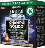 Garnier Original Remedies Champú Sólido Equilibrante Carbón Magnético 60g - Image 3