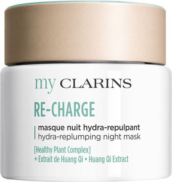 550x582-22 CLARINS - Re-Charge Hydraterend Nachtmasker Voor Een Vollere Huid - 50 ml - Masker - Image 1
