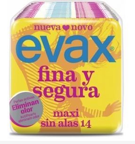 550x586-57 Maxi Maandverband zonder vleugels FINA & SEGURA Evax (13 uds) - Image 1