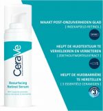 CeraVe Anti-Onzuiverheden Retinol Serum - tegen Vlekjes en Restlittekens - voor een Onzuivere Huid met Neiging tot Acne - 30ml - Image 2
