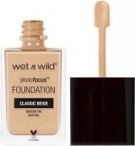 Wet n Wild - Photo Focus Foundation Fond de Teint - Makeup 30 ml Classic Beige - - Image 3