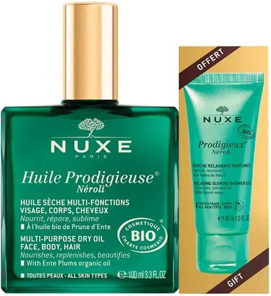 550x600-221 Huile Prodigieuse Neroli 100 Ml Lote 2 Pcs By Nuxe 2 Pcs - Image 1