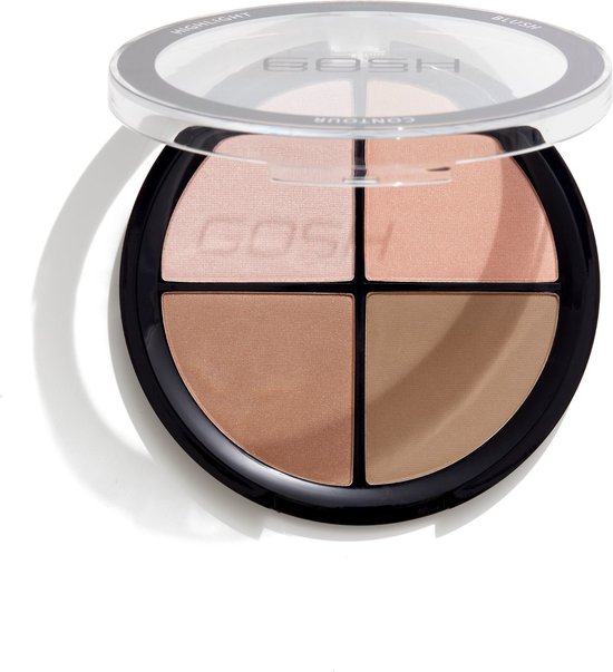 550x603-88 GOSH Contour'n Strobe Kit gezichtspoeder 001 Light 20 g - Image 1
