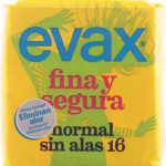 Normaal Maandverband zonder vleugels Fina & Segura Evax (16 uds)