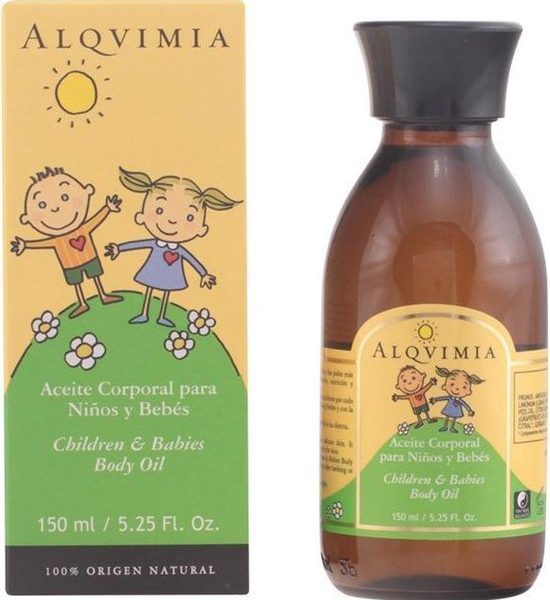 Lichaamsolie voor kinderen en babies Alqvimia (150 ml)