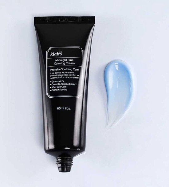 550x607-8 Klairs - Midnight Blue Calming Cream - 60ml - Image 1