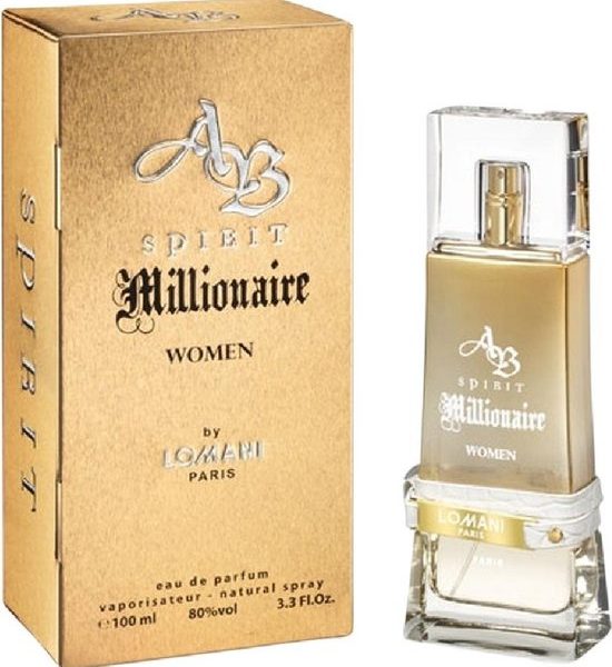 Lomani Spirit Millionaire Eau De Parfum Spray 100 ml for Women